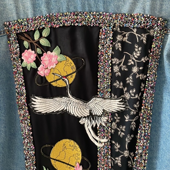 Sundays One of a kind Jean distressed Jacket - Picture 7 of 11